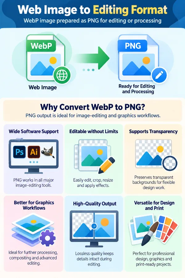 Web Image to Editing Format